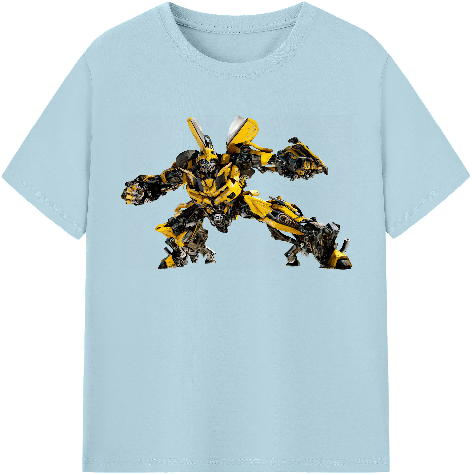 （画像用） Transformers トランスフォーマー 綿100％半袖Tシャツ（フロントプリント）